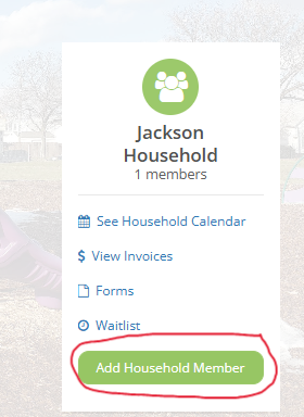 add new household member